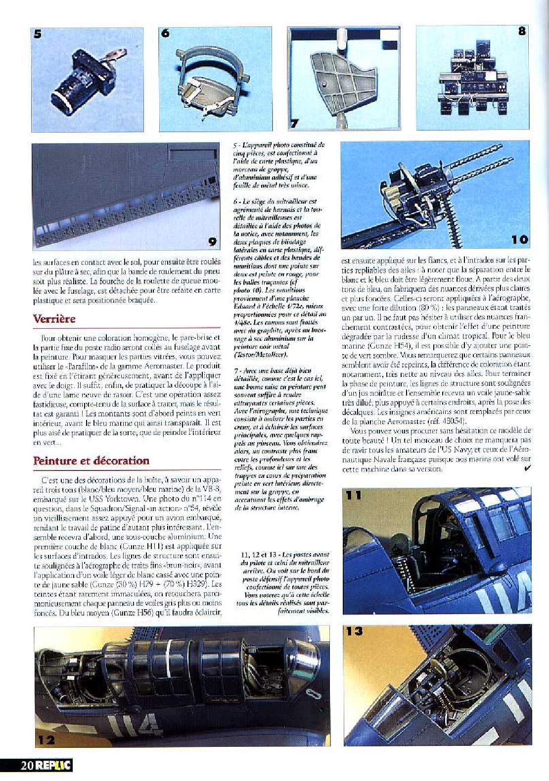 Replic 074 - M6A1 Seiran, SB2C-4, Fi-156